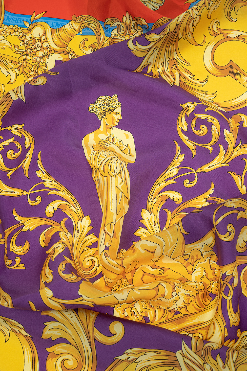 ＡTELIER Ｖersace Silkスカーフ　UNI Atelier Versace silk scarf silk scarf (new) - Vintage Store